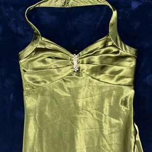 Roberta Green Satin Gown